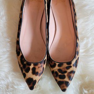 J. Crew Calf Hair Flats